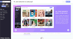 Desktop Screenshot of letsloop.com